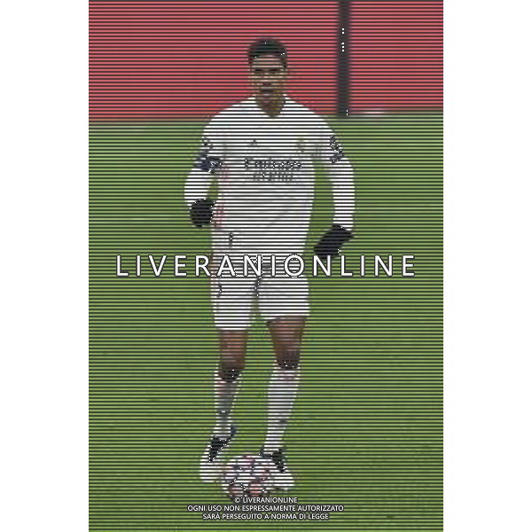 Raphael Varane (Real Madrid) Inter vs Real Madrid UEFA Champions League fase a gironi 4a giornata - gruppo B Milano 25-11-2020 Stadio Giuseppe Meazza - San Siro foto Roberto Garavaglia/ag.Aldo Liverani sas /AGENZIA ALDO LIVERANI SAS