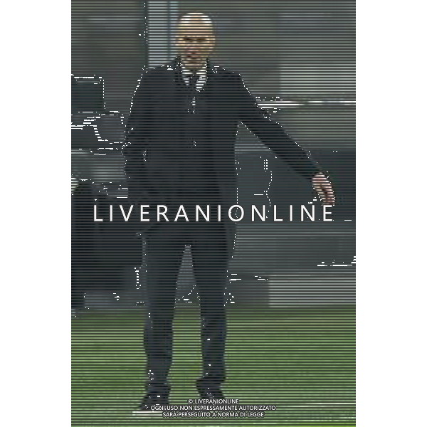 Zinedine Zidane allenatore Real Madrid Inter vs Real Madrid UEFA Champions League fase a gironi 4a giornata - gruppo B Milano 25-11-2020 Stadio Giuseppe Meazza - San Siro foto Roberto Garavaglia/ag.Aldo Liverani sas /AGENZIA ALDO LIVERANI SAS