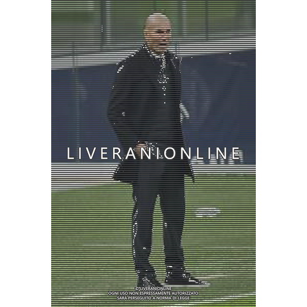 Zinedine Zidane allenatore Real Madrid Inter vs Real Madrid UEFA Champions League fase a gironi 4a giornata - gruppo B Milano 25-11-2020 Stadio Giuseppe Meazza - San Siro foto Roberto Garavaglia/ag.Aldo Liverani sas /AGENZIA ALDO LIVERANI SAS