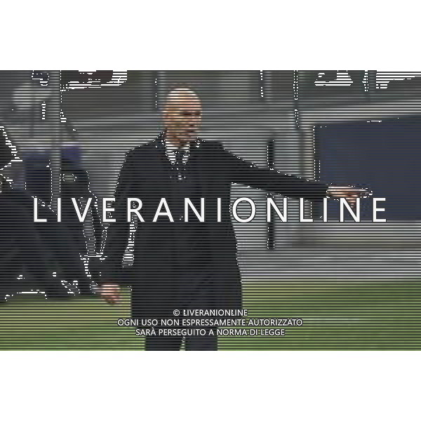 Zinedine Zidane allenatore Real Madrid Inter vs Real Madrid UEFA Champions League fase a gironi 4a giornata - gruppo B Milano 25-11-2020 Stadio Giuseppe Meazza - San Siro foto Roberto Garavaglia/ag.Aldo Liverani sas /AGENZIA ALDO LIVERANI SAS