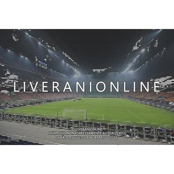 Veduta interno stadio Giuseppe Meazza San Siro - spalti vuoti Inter vs Real Madrid UEFA Champions League fase a gironi 4a giornata - gruppo B Milano 25-11-2020 Stadio Giuseppe Meazza - San Siro foto Roberto Garavaglia/ag.Aldo Liverani sas /AGENZIA ALDO LIVERANI SAS