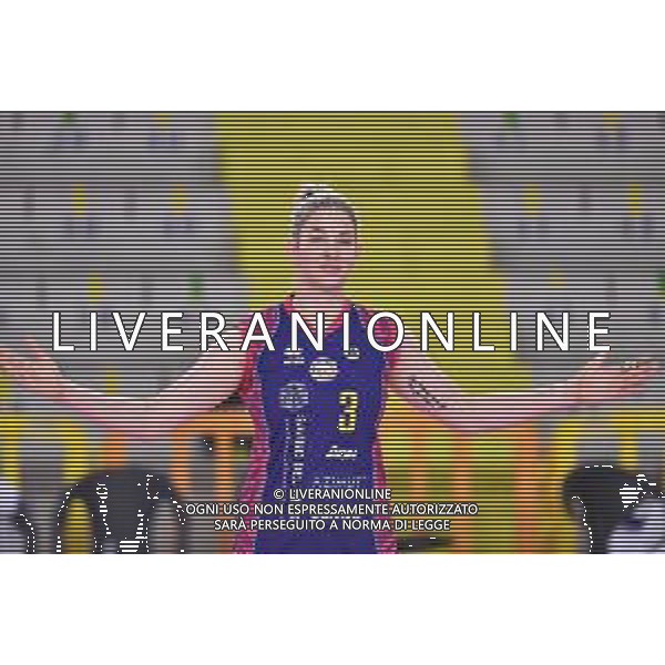 Savino Del Bene Scandicci vs Bosca S. Bernardo Cuneo - Volleyball Italian Serie A1 Women match 2020/2021, 25 November 2020 Palazzetto dello Sport, scandicci (fi), Italy Photo showing: Magdalena Stysiak (Savino Del Bene Scandicci) @LM/Lisa Guglielmi AG ALDO LIVERANI SAS