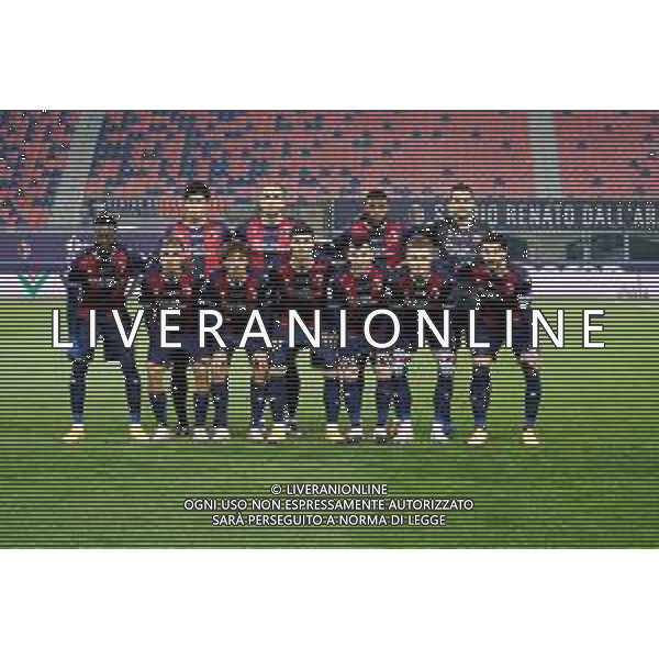 BOLOGNA - SPEZIA COPPA ITALIA TIM CUP 25.11.2020 NELLA FOTO la formazione Bologna FC squadra ©ROBERTO VILLANI / AGENZIA ALDO LIVERANI SAS