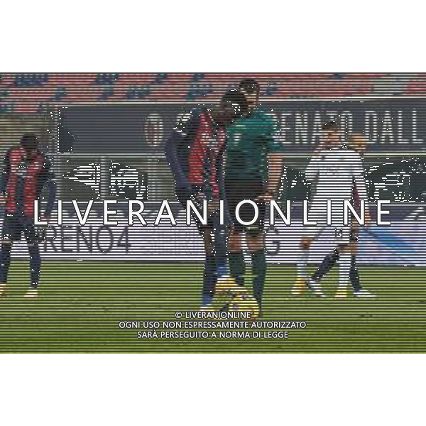 BOLOGNA - SPEZIA COPPA ITALIA TIM CUP 25.11.2020 NELLA FOTO MUSA BARROW SUL DISCHETTO PRIMA DI TIRARE IL RIGORE SBAGLIATO ©ROBERTO VILLANI / AGENZIA ALDO LIVERANI SAS