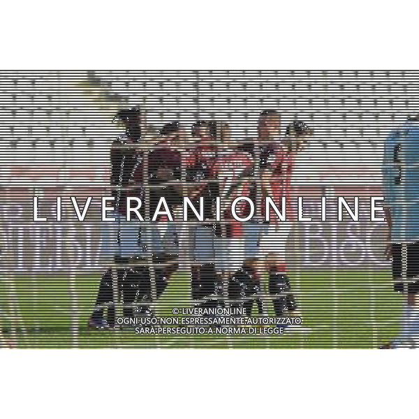 Torino 26.11.2020 Stadio Grande Torino Torino vs Virtus Entella 4° Turno Coppa Italia 2020/2021 ©Viganti/Agenzia Aldo Liverani Nella foto: esultanza torino dopo il gol di federico bonazzoli ©Viganti / AGENZIA ALDO LIVERANI SAS