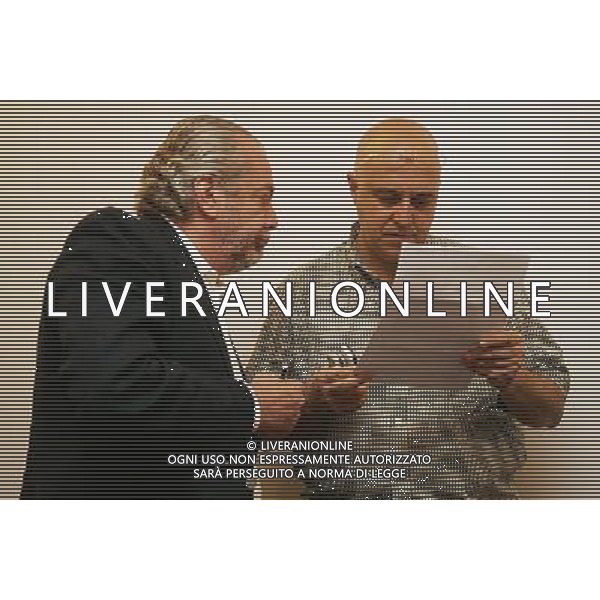 CAPRI CONFERENZA STAMPA PRESIDENTE DEL NAPOLI DE LAURENTIIS DOPO LA NON AMMISSIONE IN SERIE B FOTO MOSCA AG.\ALDO LIVERANI