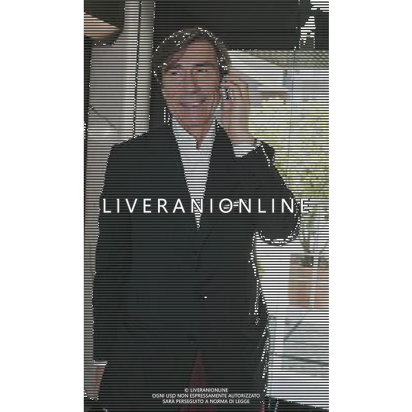 Milano 18 agosto 2005 Assemblea lega calcio con i presidenti di serie B nella foto: Braida Ariedo foto Andry / Ag. Aldo Liverani 