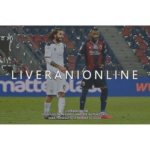 BOLOGNA - SPEZIA COPPA ITALIA TIM CUP 25.11.2020 NELLA FOTO LUCA MORA E STEFANO DENSWIL ©ROBERTO VILLANI / AGENZIA ALDO LIVERANI SAS
