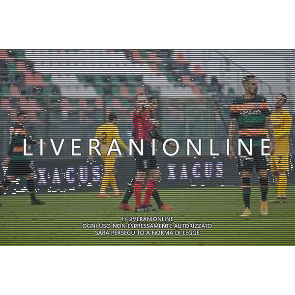 Venezia vs Ascoli - Italian Football Championship League BKT 2020/2021, 28 November 2020 Pier Luigi Penzo stadium, Venice, Italy Photo showing: the referee of the match Daniel Amabile - arbitro @LM/Ettore Griffoni/ AGENZIA ALDO LIVERANI SAS