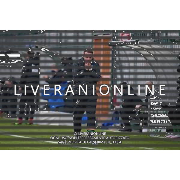 Venezia vs Ascoli - Italian Football Championship League BKT 2020/2021, 28 November 2020 Pier Luigi Penzo stadium, Venice, Italy Photo showing: Paolo Zanetti (Coach Venezia FC) delusion @LM/Ettore Griffoni/ AGENZIA ALDO LIVERANI SAS