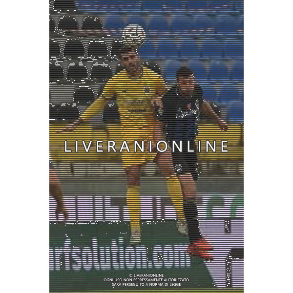 Pisa vs Cittadella - Italian Football Championship League BKT 2020/2021, 28 November 2020 Arena Garibaldi, pisa, Italy Photo showing: Mario Gargiulo (Cittadella) and Luca Mazzitelli (Pisa) head tackle @LM/Gabriele Masotti AG ALDO LIVERANI SAS