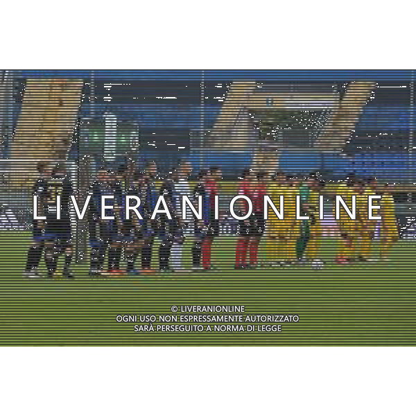 Pisa vs Cittadella - Italian Football Championship League BKT 2020/2021, 28 November 2020 Arena Garibaldi, pisa, Italy Photo showing: Players line up @LM/Gabriele Masotti AG ALDO LIVERANI SAS