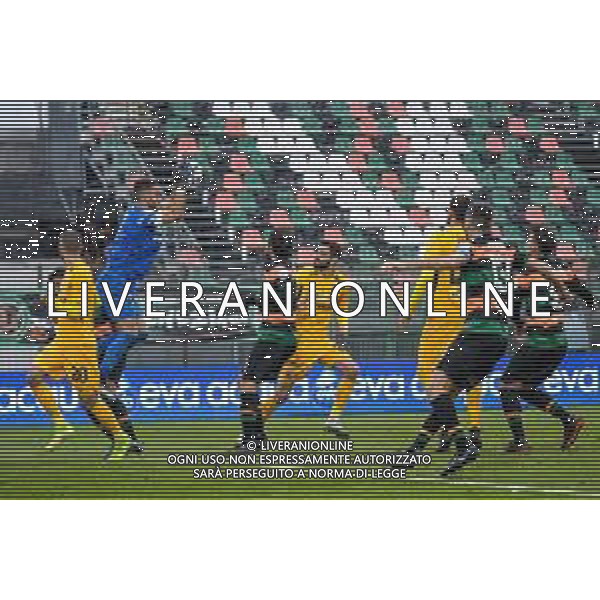 Venezia vs Ascoli - Italian Football Championship League BKT 2020/2021, 28 November 2020 Pier Luigi Penzo stadium, Venice, Italy Photo showing: Nicola Leali (Ascoli) saves a goal @LM/Ettore Griffoni/ AGENZIA ALDO LIVERANI SAS