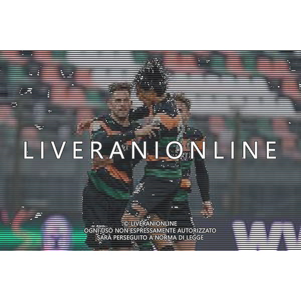 Venezia vs Ascoli - Italian Football Championship League BKT 2020/2021, 28 November 2020 Pier Luigi Penzo stadium, Venice, Italy Photo showing: Mattia Aramu (Venezia) celebrates after scoring a goal @LM/Ettore Griffoni/ AGENZIA ALDO LIVERANI SAS