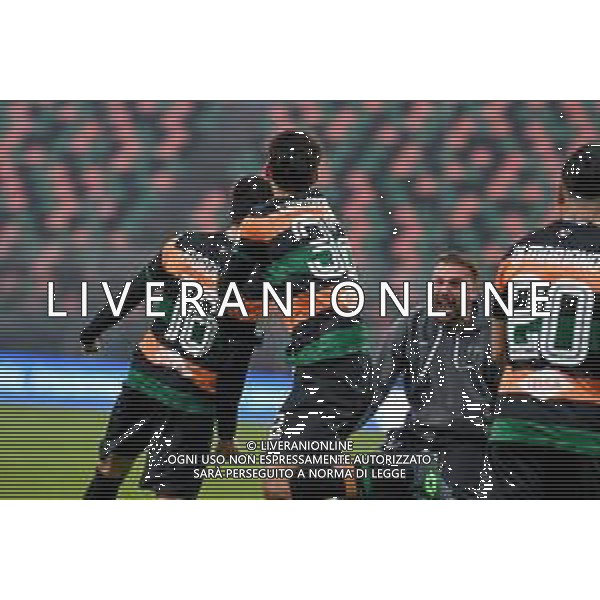 Venezia vs Ascoli - Italian Football Championship League BKT 2020/2021, 28 November 2020 Pier Luigi Penzo stadium, Venice, Italy Photo showing: Luca Fiordilino (Venezia) celebrates after scoring a goal @LM/Ettore Griffoni/ AGENZIA ALDO LIVERANI SAS