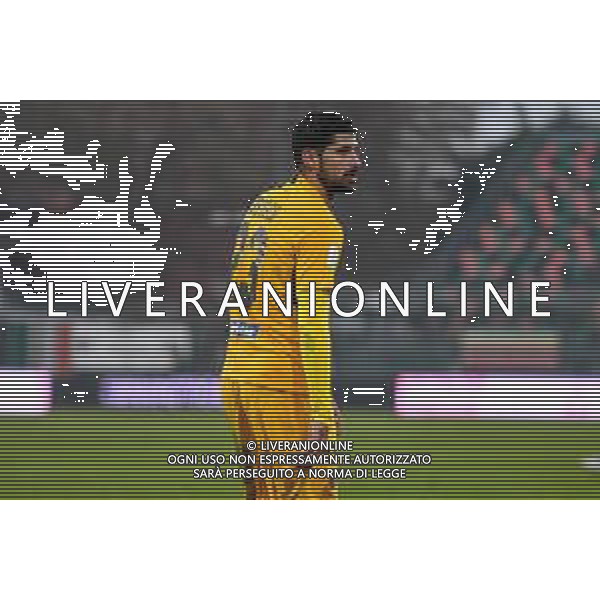 Venezia FC vs Ascoli Calcio - Italian Football Championship League BKT 2020/2021, 28 November 2020 Pier Luigi Penzo stadium, Venice, Italy Photo showing: sending-off of Riccardo Brosco (Ascoli) espulsione @LM/Ettore Griffoni/ AGENZIA ALDO LIVERANI SAS
