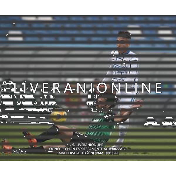SASSUOLO - INTER CAMPIONATO CALCIO SERIE A TIM 28.11.2020 NELLA FOTO LAUTARO MARTINEZ E GIAN MARCO FERRARI ©SANTANDREA/ AGENZIA ALDO LIVERANI SAS