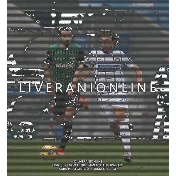 SASSUOLO - INTER CAMPIONATO CALCIO SERIE A TIM 28.11.2020 NELLA FOTO GIAN MARCO FERRARI E MATTIA DARMIAN ©SANTANDREA/ AGENZIA ALDO LIVERANI SAS