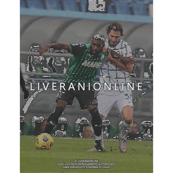 SASSUOLO - INTER CAMPIONATO CALCIO SERIE A TIM 28.11.2020 NELLA FOTO JEREMIE BOGA E MATTEO DARMIAN ©SANTANDREA/ AGENZIA ALDO LIVERANI SAS