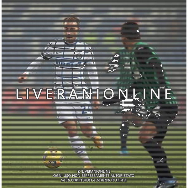 SASSUOLO - INTER CAMPIONATO CALCIO SERIE A TIM 28.11.2020 NELLA FOTO ERIKSEN CHRISTIAN ©SANTANDREA/ AGENZIA ALDO LIVERANI SAS