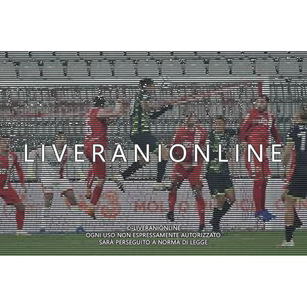 German Denis (Reggina) occasione per il pareggio Monza vs Reggina Campionato Serie BKT - 9a giornata Monza 28-11-2020 U-Power Stadium foto Roberto Garavaglia/ag.Aldo Liverani sas