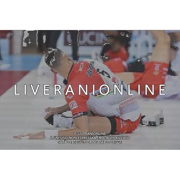 Cucine Lube Civitanova vs NBV Verona - Volleyball Italian Serie A Men Superleague Championship 2020/2021, 28 November 2020 Palasport Eurosuole Forum, civitanova marche, Italy Photo showing: Juantorena Osmany (Cucine Lube Civitanova) @LM/Roberto Bartomeoli AG ALDO LIVERANI SAS