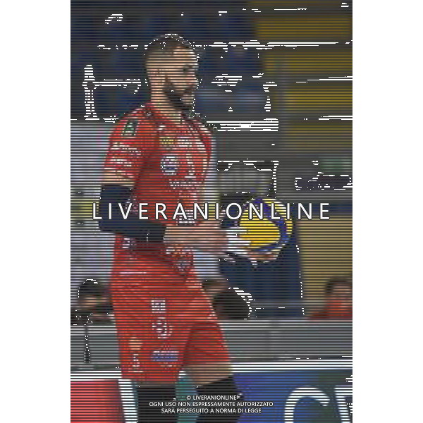Cucine Lube Civitanova vs NBV Verona - Volleyball Italian Serie A Men Superleague Championship 2020/2021, 28 November 2020 Palasport Eurosuole Forum, civitanova marche, Italy Photo showing: Juantorena Osmany (Cucine Lube Civitanova) @LM/Roberto Bartomeoli AG ALDO LIVERANI SAS