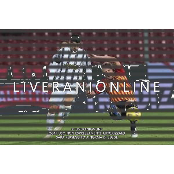 BENEVENTO - JUVENTUS CAMPIONATO CALCIO SERIE A TIM 28.11.2020 NELLA FOTO ALVARO BORJA MORATA, KAMIL GLIK ©MOSCA / AGENZIA ALDO LIVERANI SAS