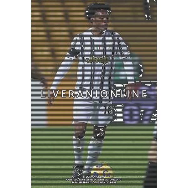 28-11-2020 BENEVENTO-CAMPIONATO DI CALCIO SERIE A BENEVENTO JUVENTUS NELLA FOTO: JUAN CUADRADO FOTO MOSCA\AG.ALDO LIVERANI