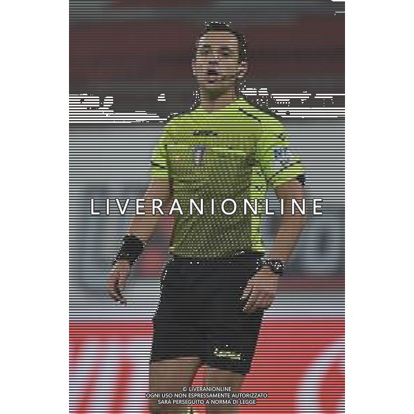 l’arbitro Ivan Robilotta di Sala Consilina (SA) Monza vs Reggina Campionato Serie BKT - 9a giornata Monza 28-11-2020 U-Power Stadium foto Roberto Garavaglia/ag.Aldo Liverani sas