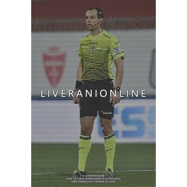 l’arbitro Ivan Robilotta di Sala Consilina (SA) Monza vs Reggina Campionato Serie BKT - 9a giornata Monza 28-11-2020 U-Power Stadium foto Roberto Garavaglia/ag.Aldo Liverani sas