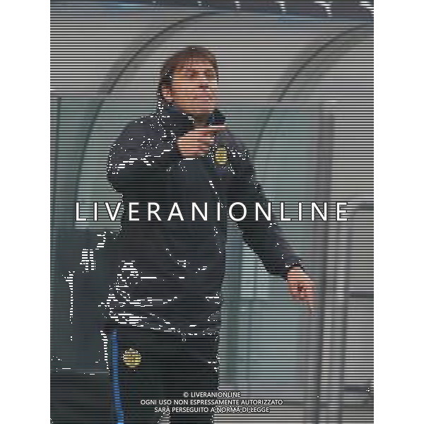 SASSUOLO - INTER CAMPIONATO CALCIO SERIE A TIM 28.11.2020 NELLA FOTO ANTONIO CONTE ALLENATORE INTER ©SANTANDREA / AGENZIA ALDO LIVERANI SAS