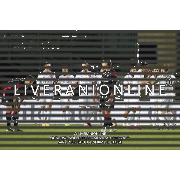 PADOVA - VIS PESARO CAMPIONATO CALCIO SERIE C LEGA PRO 29.11.2020 NELLA FOTO ESULTANZA DOPO IL GOL DI NICASTRO © AGENZIA ALDO LIVERANI SAS