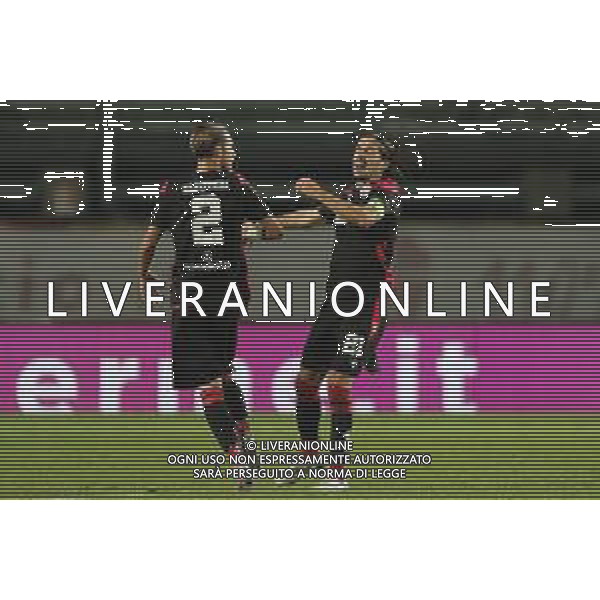 PADOVA - VIS PESARO CAMPIONATO CALCIO SERIE C LEGA PRO 29.11.2020 NELLA FOTO ESULTANZA DOPO IL GOL DI MATTIA GENNARI © AGENZIA ALDO LIVERANI SAS