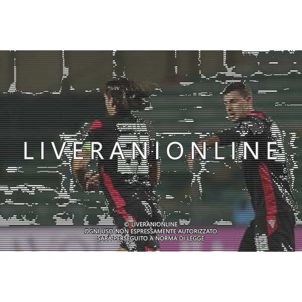 PADOVA - VIS PESARO CAMPIONATO CALCIO SERIE C LEGA PRO 29.11.2020 NELLA FOTO ESULTANZA DOPO IL GOL DI MATTIA GENNARI © AGENZIA ALDO LIVERANI SAS