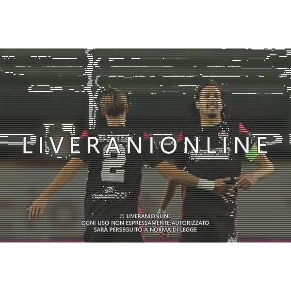 PADOVA - VIS PESARO CAMPIONATO CALCIO SERIE C LEGA PRO 29.11.2020 NELLA FOTO ESULTANZA DOPO IL GOL DI MATTIA GENNARI © AGENZIA ALDO LIVERANI SAS