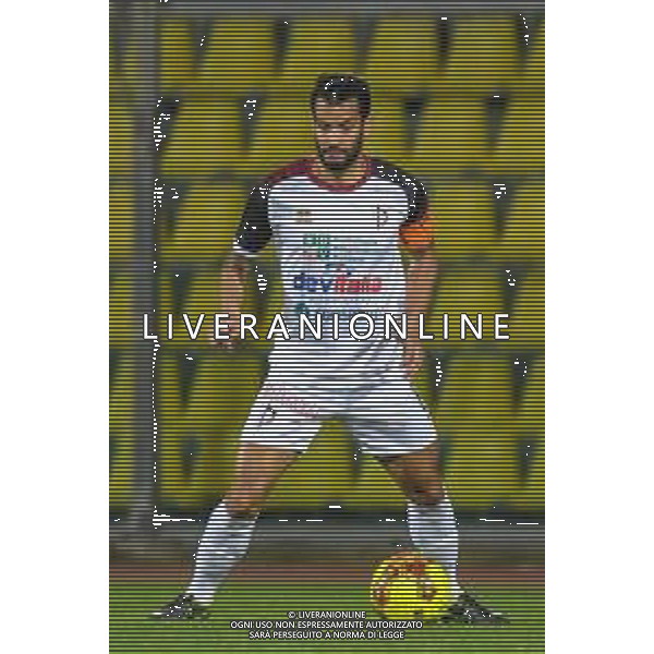 Livorno vs Pontedera - Campionato di Calcio Serie C - Lega Pro 2020/2021, 29 novembre 2020 Livorno, Italia Nella foto: Andrea Caponi (Pontedera) @LM/Fabio Fagiolini AG ALDO LIVERANI SAS