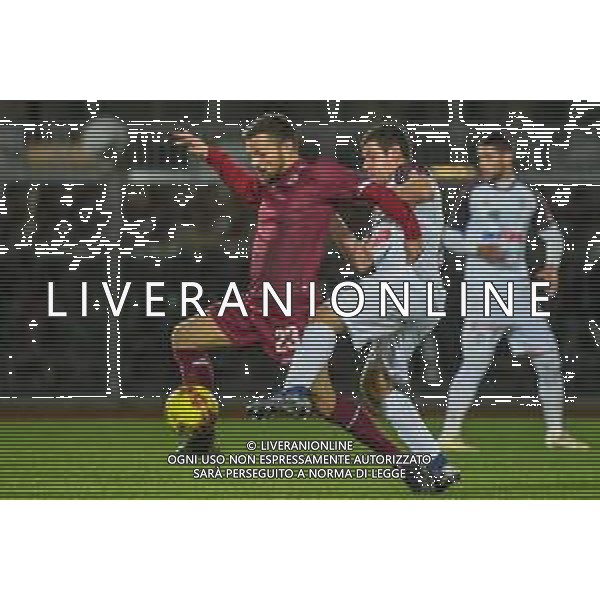 Livorno vs Pontedera - Campionato di Calcio Serie C - Lega Pro 2020/2021, 29 novembre 2020 Livorno, Italia Nella foto: Davide Agazzi (Livorno) e Gianluca Barba (Pontedera) @LM/Fabio Fagiolini AG ALDO LIVERANI SAS
