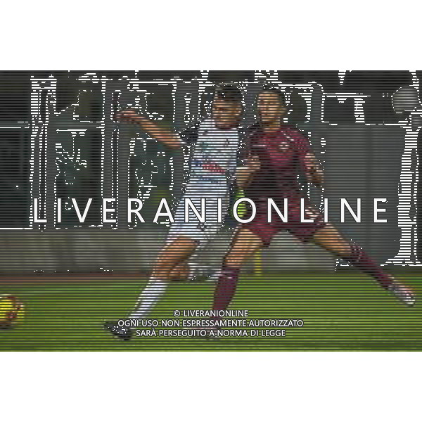 Livorno vs Pontedera - Campionato di Calcio Serie C - Lega Pro 2020/2021, 29 novembre 2020 Livorno, Italia Nella foto: Mattia Prelato (Pontedera) e Mendes Murilo (Livorno) @LM/Fabio Fagiolini AG ALDO LIVERANI SAS