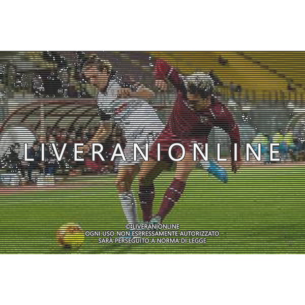 Livorno vs Pontedera - Campionato di Calcio Serie C - Lega Pro 2020/2021, 29 novembre 2020 Livorno, Italia Nella foto: Leonardo Stanzani (Pontedera) e Andrea Gemignani (Livorno) @LM/Fabio Fagiolini AG ALDO LIVERANI SAS