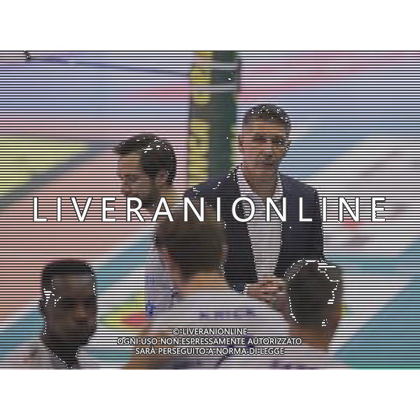 Top Volley Cisterna vs Allianz Milano - Volleyball Italian Serie A Men Superleague Championship 2020/2021, 29 November 2020 latina, Italy Photo showing: Slobodan Boban Kovac Top Volley Cisterna @LM/Luigi Mariani AG ALDO LIVERANI SAS