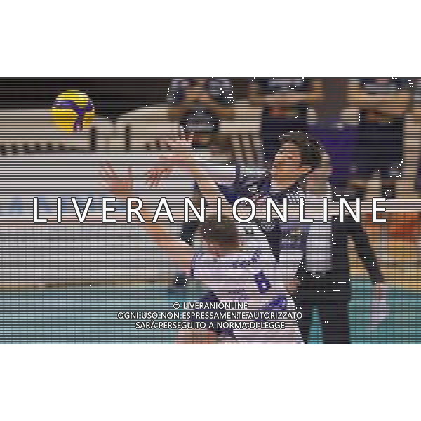 Top Volley Cisterna vs Allianz Milano - Volleyball Italian Serie A Men Superleague Championship 2020/2021, 29 November 2020 latina, Italy Photo showing: Yuki Ishikawa Allianz Milano @LM/Luigi Mariani AG ALDO LIVERANI SAS
