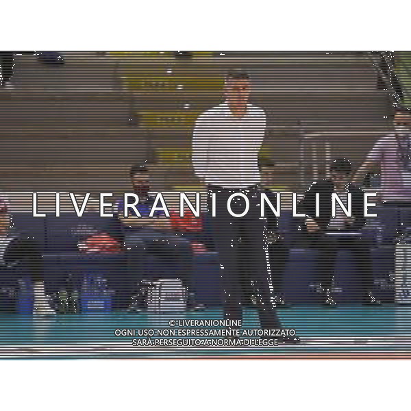 Top Volley Cisterna vs Allianz Milano - Volleyball Italian Serie A Men Superleague Championship 2020/2021, 29 November 2020 latina, Italy Photo showing: Slobodan Boban Kovac Top Volley Cisterna @LM/Luigi Mariani AG ALDO LIVERANI SAS
