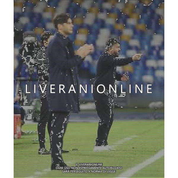 NAPOLI - ROMA CAMPIONATO CALCIO SERIE A TIM 29.11.2020 NELLA FOTO GENNARO GATTUSO ©MOSCA/AGENZIA ALDO LIVERANI SAS