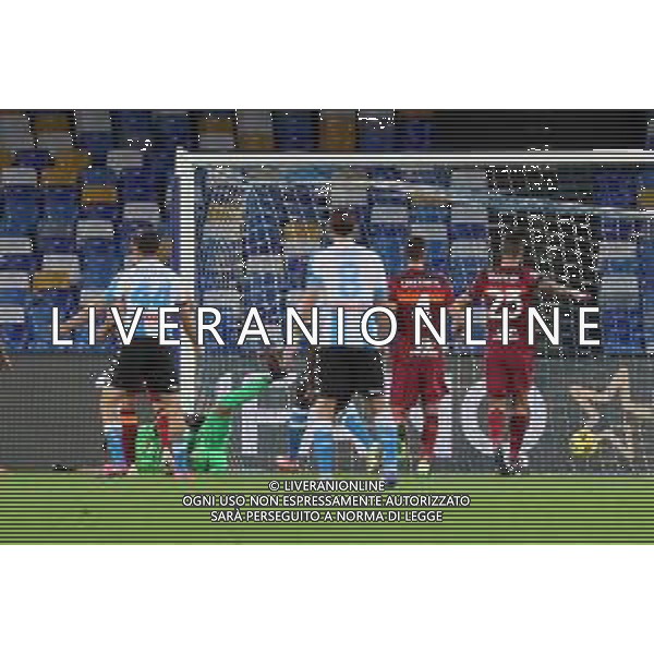 NAPOLI - ROMA CAMPIONATO CALCIO SERIE A TIM 29.11.2020 NELLA FOTO IL GOL LORENZO INSIGNE ©MOSCA/AGENZIA ALDO LIVERANI SAS