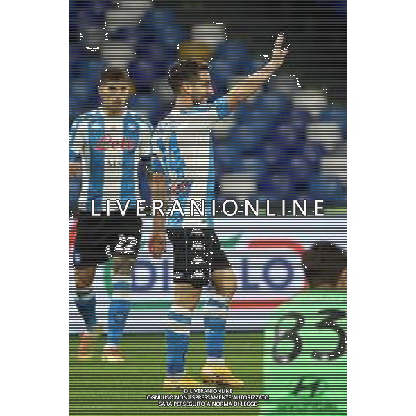 NAPOLI - ROMA CAMPIONATO CALCIO SERIE A TIM 29.11.2020 NELLA FOTO ESULTANZA DOPO IL GOL DRIES MERTENS ©MOSCA/AGENZIA ALDO LIVERANI SAS