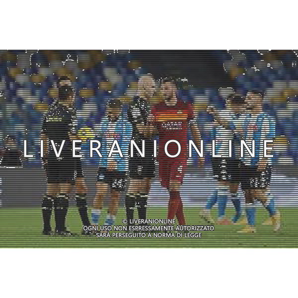 NAPOLI - ROMA CAMPIONATO CALCIO SERIE A TIM 29.11.2020 NELLA FOTO: ESULTANZA LORENZO INSIGNE GARA ©MOSCA/AGENZIA ALDO LIVERANI SAS