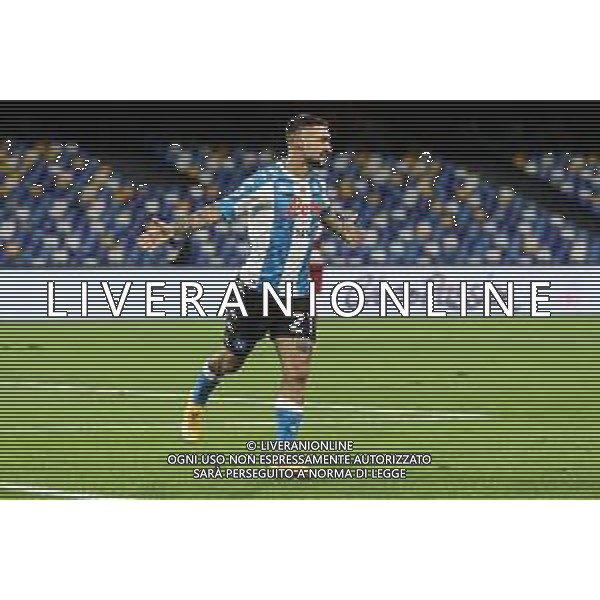 NAPOLI - ROMA CAMPIONATO CALCIO SERIE A TIM 29.11.2020 NELLA FOTO ESULTANZA DOPO IL GOL DI MATTEO POLITANO, ©MOSCA/AGENZIA ALDO LIVERANI SAS