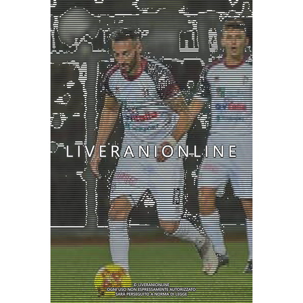 Livorno vs Pontedera - Campionato di Calcio Serie C - Lega Pro 2020/2021, 29 novembre 2020 Stadio Comunale &#34;Armando Picchi&#34;, Livorno, Italia Nella foto: Giovanni Catanese (Pontedera) @LM/Fabio Fagiolini AG ALDO LIVERANI SAS