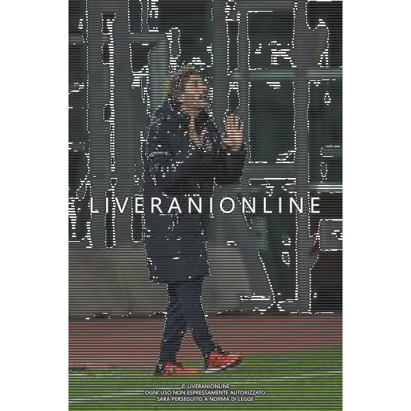 Livorno vs Pontedera - Campionato di Calcio Serie C - Lega Pro 2020/2021, 29 novembre 2020 Stadio Comunale &#34;Armando Picchi&#34;, Livorno, Italia Nella foto: Alessandro Dal Canto allenatore (Livorno) @LM/Fabio Fagiolini AG ALDO LIVERANI SAS